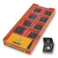 Plaquettes en carbure revêtues CVD de qualité supérieure SRUIPU CNMG120404/CNMG120408/CNMG120412 OEM, porte-outils de tournage et de fraisage CNC, haute précision
