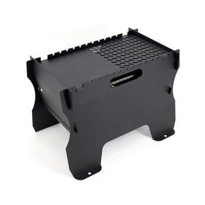 Brasero à <span class=keywords><strong>gaz</strong></span> d'extérieur de haute qualité en acier résistant à la chaleur, <span class=keywords><strong>petit</strong></span>, portable, carré, pour patio et jardin - Product Image 5