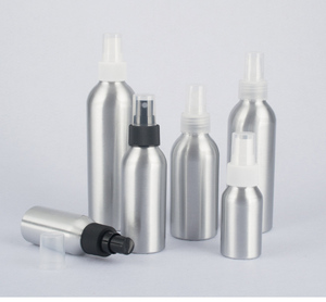 Gamme de flacons en aluminium vides de 1 oz à 500 ml, flacon métallique avec pulvérisateur à gâchette, flacon en aluminium pour lotions et huiles à fine brume - Product Image 4
