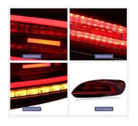 Feux arrière HETOP Scirocco 2009-2017, feux arrière LED pour voiture, mise à niveau du design arrière, feux arrière LED Plug and Play pour Volkswagen