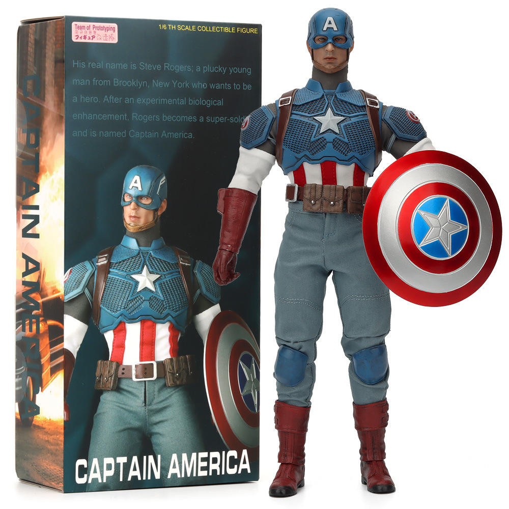 1/6 captain americas (articulé)
