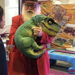 Tùy chỉnh chất lượng cao thực tế animatronic khủng long con Rối tay để bán - Product Image 1