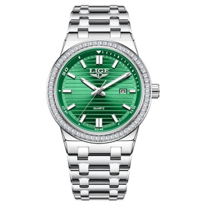 Reloj de Hombre de Aleación y Cristal con Logotipo Personalizado, Resistente al Agua, de Cuarzo, Luminoso, con Fecha, Estilo Ejecutivo, Gran Venta - Product Image 5