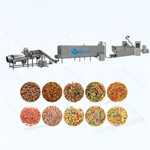 Fábrica Pet Food Fazendo Máquinas Preço De Fabricação De Ração Animal Flutuante Máquina De Pelotas De Peixe