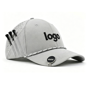 Casquette de golf respirante pour hommes, style corde réglable avec fermeture auto-agrippante, pratique avec porte-tee, personnalisable au Vietnam, faible MOQ - Product Image 1