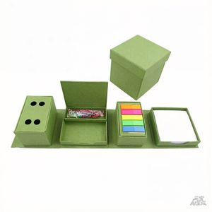 Set de Regalo Ejecutivo Moderno y Minimalista Personalizado, Set de Escritorio con Bloc de Notas Adhesivas, Organizador de Notas, Portapapeles - Product Image 4