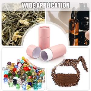 10ml 20ml 30ml 50ml 100ml emballage cosmétique recyclé carton Kraft blanc brun noir papier Tube pour bouteille - Product Image 4