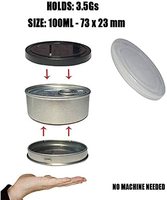Plaque d'étain Boxd Seal Tin Box Recyclable Ring Pull Vide Thon Fish Boîtes en fer blanc en stock Métal de qualité alimentaire 100ml Boîtes en fer blanc pour gâteau