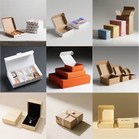 Porte-documents magnétique premium orange - Emballage rigide personnalisé écologique pour cosmétiques et bijoux de luxe - Gaufrage et design gratuits