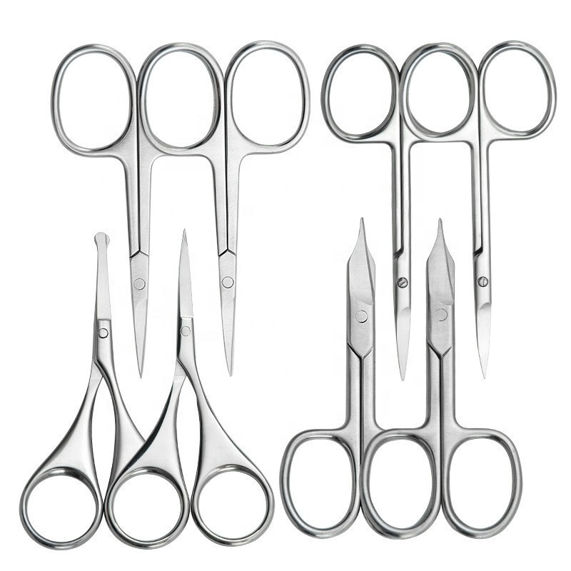 Professional Colorful Small Manicure Scissors Stainless