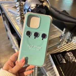 Coque de protection magnétique en silicone liquide pur Skin Sense avec film protecteur d'objectif pour iPhone 15 <span class=keywords><strong>Plus</strong></span> – Approvisionnement immédiat - Product Image 6