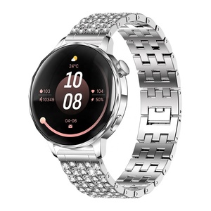 Reloj Inteligente I220 para Mujer, Resolución 360x360, Caja de Metal, Correa de Acero, Alertas de Mensajes/Llamadas, Más de 100 Modos Deportivos - Product Image 1