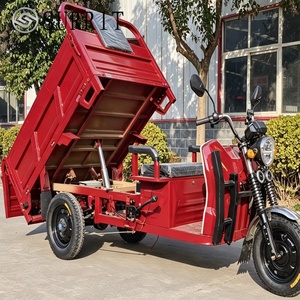 Tricycle électrique de transport de marchandises à suspension intégrale et différentiel, directement de l'usine - Product Image 4