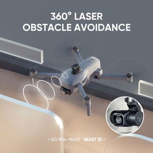 Drone ZLL <span class=keywords><strong>SG906</strong></span> Max2 avec grande batterie, cardan 3 axes, portée de 4 km, EIS, évitement d'obstacles, drone intelligent <span class=keywords><strong>BEAST</strong></span> 3E SG906Max2 - Product Image 5