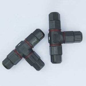 Outdoor Lighting Waterproof Bulkhead Electrical <strong>Connector</strong> 3pin Waterproof <strong>Connector</strong> Driver <strong>Connector</strong> IP68 - Product Image 2