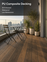 Revêtement de terrasse en PU testé FUGRO, certifié ISO 9001. Planches de terrasse imperméables et antidérapantes, adaptées aux projets d'hôtels, de villas et de complexes hôteliers