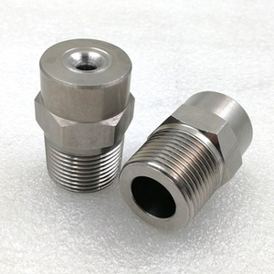 Đầu phun tia nước áp suất cao 1/2 inch 1/4 inch 1/8 inch bằng thép không gỉ, chống tắc, đầu phun hình nón đầy đủ, dùng để rửa xe - Product Image 2