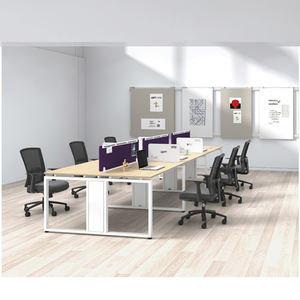 Muebles de Oficina Personalizados de Fábrica, Escritorio para 6 Personas, Diseño Moderno, Mesas de Oficina - Product Image 2
