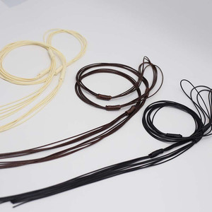 Nouvelle <span class=keywords><strong>ceinture</strong></span> <span class=keywords><strong>fine</strong></span> en corde cirée tressée à la main avec boucle ardillon en cuivre, simple et décorative, pour hommes et femmes, passe-partout pour pantalons. - Product Image 1