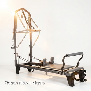 Reformer Pilates pieghevole in lega di alluminio Shandong Pilates Supply, macchina <span class=keywords><strong>per</strong></span> <span class=keywords><strong>esercizi</strong></span> salvaspazio - Product Image 6