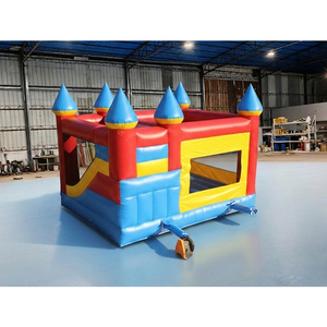 <span class=keywords><strong>Castillo</strong></span> Inflable con Tobogán, Brincolín Comercial con Combinación de Tobogán para Negocios de Alquiler, Duradero - Product Image 4