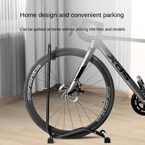 TOSUOD support d'entretien vertical intérieur support de stationnement de vélo <span class=keywords><strong>pour</strong></span> vélo de route support de <span class=keywords><strong>pied</strong></span> support présentoir <span class=keywords><strong>pour</strong></span> VTT - Product Image 3
