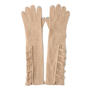 Guantes Largos de Punto Cálidos de Invierno para Mujer, Estilo Coreano, con Botones, Térmicos para el Brazo, Elegantes, de Cachemira, para Negocios - Product Image 2