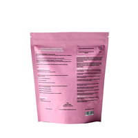 Sac refermable en plastique pour l'emballage de friandises pour animaux de compagnie avec finition mate et impression personnalisée