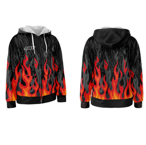 OEM مخصص تسام البلوز مقنعين تنفس البلوز هوديس وبلوزات مع سحاب - Product Image 5