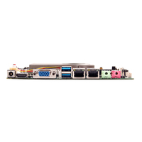 Nueva Placa Base Mini ITX Delgada con CPU Integrada Intel Skylake Serie U de 4.ª Generación, I3 4005U/I7 6650U, 4K HD-MI, Doble NIC, DDR3 16GB