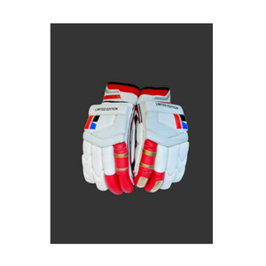 Gants de frappe de Cricket édition de joueurs professionnels de qualité supérieure sur mesure en cuir léger et durable antidérapant respirant - Product Image 1