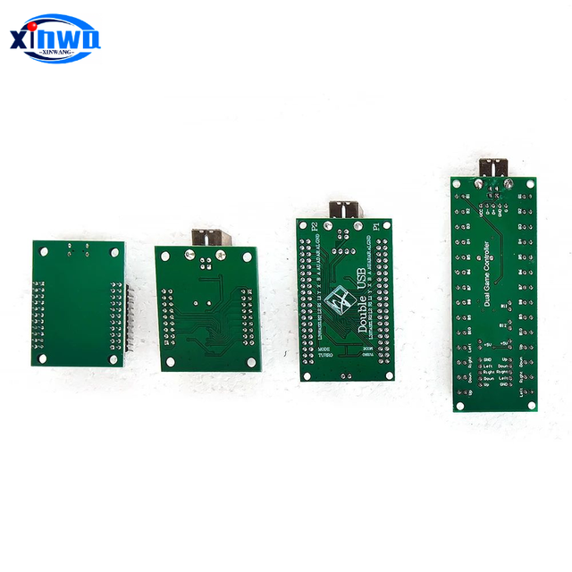 USB Encoder Arcade Console with Zero Delay 2 Player USB to PC Controller Boxing Coin Pusher Board Plastic Material 5V Voltage