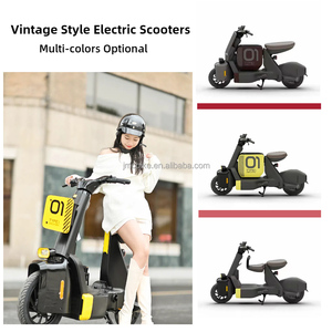 Scooter Eléctrico de 500W 48V, Potente, Estilo Racing, para Adultos, Diseño Vintage de Dos Ruedas en Aluminio, con Capacidad de Carga de 150kg - Product Image 2