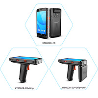 PDA de mano de gestión de almacén de ordenador móvil RFID de alto rendimiento OEM 2,4 + UHF + G para fabricación