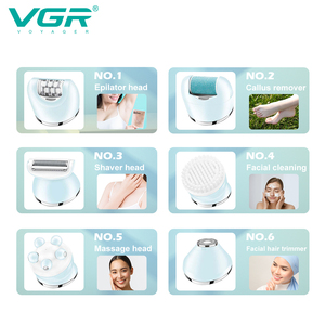 VGR V-733 Aparatos de Depilación, <span class=keywords><strong>Depiladora</strong></span> Profesional para Mujer - Product Image 6