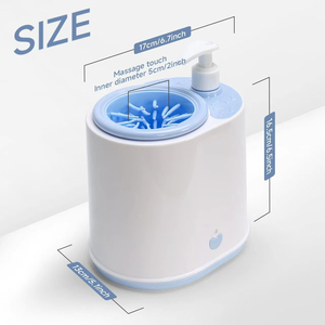 Taza Eléctrica para Lavar Patas de Perros y Gatos, Ideal para Principiantes, con Champú Espumoso y Limpiador de Patas, de Cross-border Specialty Store - Product Image 2