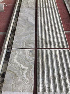 Pierre naturelle du Brésil, quartzite blanc Avalanche, quartzite Burlesque, marbre pour comptoirs de cuisine sur mesure, dessus de vanité, décoration murale - Product Image 3