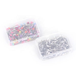 Cepillo de pulido Dental colorido, cepillo de profilaxis de cerdas de nailon Dental desechable, cepillo profiláctico Dental 100 unids/caja - Product Image 6
