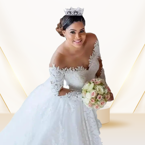 Robe de mariage bohème à une épaule personnalisée pour soirée avec décoration en dentelle Inventaire de gros Train de la chapelle - Product Image 5