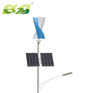 Produk baru jalan pelengkap angin surya 60W 100W 120W lampu led surya tahan air