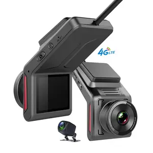 كاميرا داش مزدوجة 1080P بتطبيق 4G للتحكم عن بعد مدمجة في GPS واي فاي كاميرا خفية أمامية وعكسية للسيارة كاميرا داش لمستلزمات المركبة