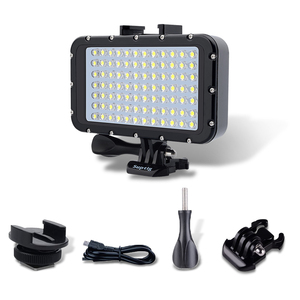 Siêu Sáng Không Thấm Nước 50M Dưới Nước Công Suất Cao Đèn Flash Hành Động Máy Ảnh Dslr Máy Ảnh Điền Ánh Sáng Lặn Video Ánh Sáng - Product Image 1