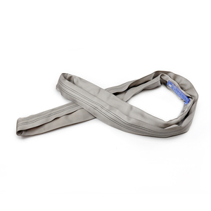 Eslinga Redonda Suave Sin Fin de Poliéster 100% Certificada CE EN 1492-2 de Alta Tenacidad 4T 4M Gris para Elevación de Carga Pesada en Grúas y Camiones - Product Image 6