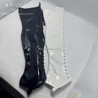 Rncksi – Fournisseur Fabricant – Nouveauté Automne – Bottes Longues à Lacets au-dessus du Genou, Style Européen et Américain, Talon Aiguille, pour Défilés