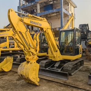 Excavadora Usada Komatsu PC56 de 5.6 Toneladas de Segunda Mano de Buena Calidad, Modelo Popular Japonés en Buen Estado, Disponible en Stock - Product Image 6