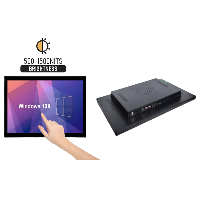 All-In-One 7 32 Inch Embedded Industrial Panel PC Serial Capacitive Touch Screen Monitor for 10.1 13.3 32 Inch Displays