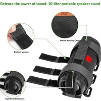 Tali Pengikat Speaker Outdoor untuk Sepeda, Penyangga Botol Air Sepeda Gunung, Penutup yang Dapat Disesuaikan dengan Kemasan
