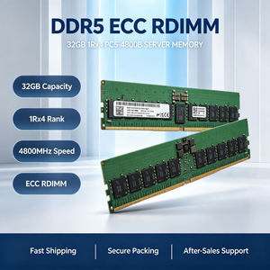 Mémoire serveur Micron 32 Go DDR5-4800 ECC RDIMM 1Rx4, originale, non utilisée, compatible avec HPE, Dell, Supermicro et autres - Product Image 1