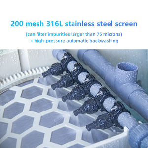 Système de filtration <span class=keywords><strong>pour</strong></span> <span class=keywords><strong>bassin</strong></span> à koïs QihangRAS de haute qualité, filtre biologique à tambour et <span class=keywords><strong>lampe</strong></span> <span class=keywords><strong>UV</strong></span> de stérilisation, <span class=keywords><strong>prix</strong></span> d'usine, équipement d'aquaculture - Product Image 6