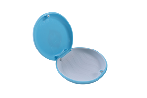 Nuova custodia in plastica per allineatori dentali, scatola personalizzata per apparecchi ortodontici/protesi - Product Image 5